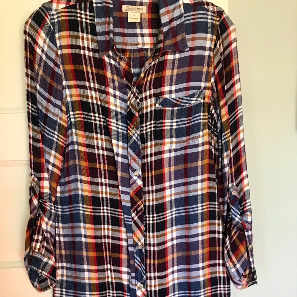 Lucky Brand flannel dress